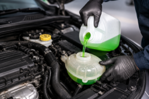 Coolant being added to car reservoir correctly — right type safe 9 step process and zero mistakes guide