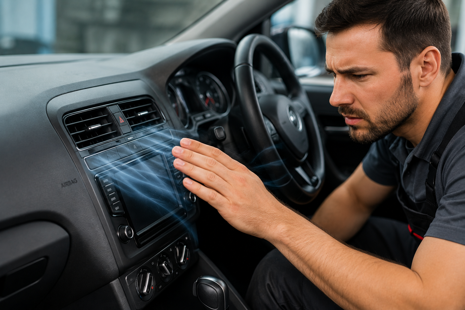 Car air conditioning vents not blowing cold air — 7 causes compressor check and fix guide