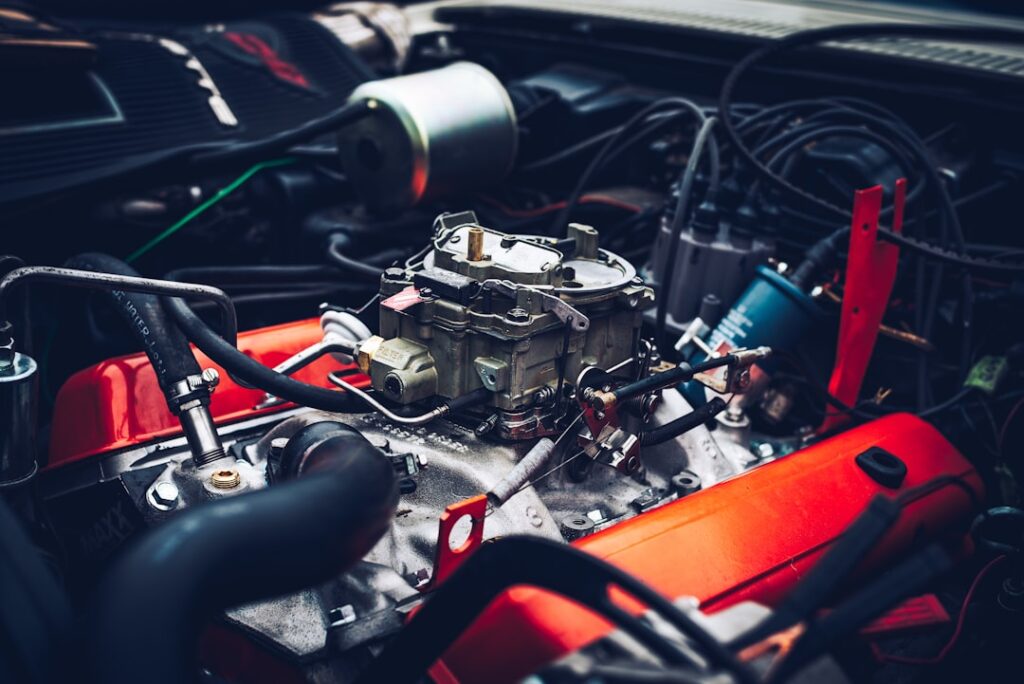 Duramax LZ0 diesel pickup truck engine